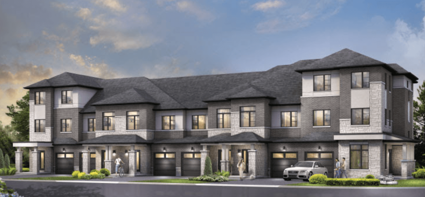 The Enclave Milton community rendering by Sundial Homes